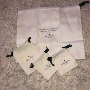 Authentic Kate Spade dust bags